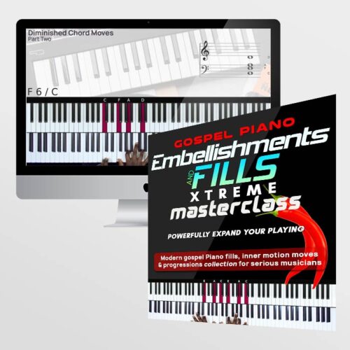 Gospel Piano Embellishments and Fills Xtreme Piano Course